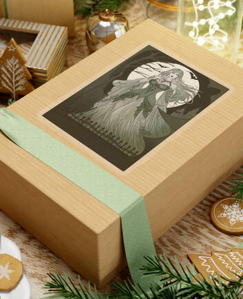 vampire queen sticker: usd 3.88